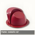 Alco Konzepthalter Memoholder bis A3 rt metallic 70x70x40mm