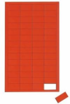Alco Magnetsymbol Rechteck 10 x 20 mm, rot