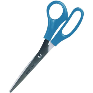 Alco Alco-Qualitätsschere - 8,5= 21,5cm mit blauen ABS-Kunststoffgriffen