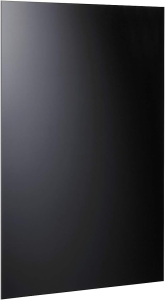 Alco Glastafel 65x100cm schwarz