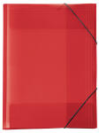Veloflex Sammelmappe A3 Crystal rot