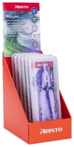 TopLine Schnellverstellzirkel 6er Display, ART Series sortiert