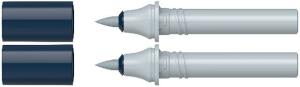 Schneider Patrone Paint-It 040 blue grey 004 Karton-Etui 2 Stück Pinsel