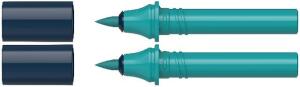 Schneider Patrone Paint-It 040 dark turquoise 032 Karton-Etui 2 Stück Pinsel