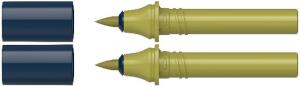 Schneider Patrone Paint-It 040 olive green 043 Karton-Etui 2 Stück Pinsel