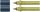 Schneider Patrone Paint-It 040 olive green 043 Karton-Etui 2 Stück Pinsel