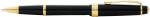 Cross Rollerball Bailey Light Schwarz-Lack/Gold, aus Kunststoff