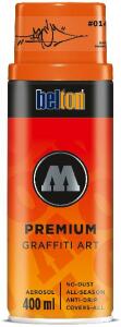 Molotow Sprühdose belton Premium Lackspray 400ml, Nr. 014, DARE orange