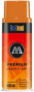 Molotow Sprühdose belton Premium Lackspray 400ml, Nr. 200, orangebraun mittel