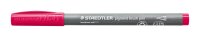 Staedtler pigment brush pen bordeauxrot