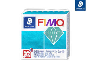 Staedtler Mod.masse Fimo effect türkis metall