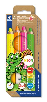 Staedtler Buntstift NJ neon 4ST     100% PEFC