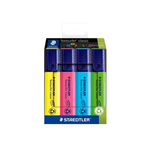 Staedtler Textmarker Textsurfer clas 4St Etui