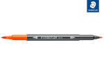 Staedtler Doppelfaserm.wasserverm. orange