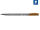 Staedtler pigment calligraphy pen umber