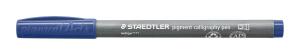 Staedtler pigment calligraphy pen indigo