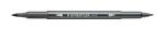 Staedtler Doppelfaserm.wasserverm. grau