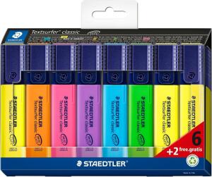 Staedtler Textmarker Textsurfer Promotion 6+2