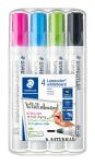 Staedtler Whiteboardmarker Lumocolor 4St Box