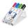 Staedtler Whiteboardmarker Lumocolor 4St Box