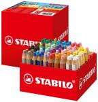 Stabilo Aquarellbuntstift woody 3 in 1 Box XL 76 ST/24 Farben + 4 Sp.