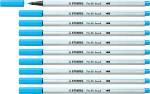 Stabilo Pinselmaler Pen 68 brush neonblau