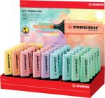 Stabilo Textmarker BOSS Pastel Display 45St/6 Farben