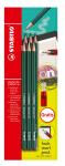 Stabilo Bleistift Othello mit on gr 3 ST 282/HB und 3 ST...