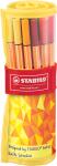 Stabilo Tintenschreiber point 88 Fan Editio Rollerset 25 ST