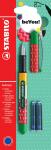 Stabilo Füller beCrazy! Strawberry + 2 Patr Blister 1 ST/1 Motiv Erdbeere