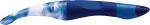 Stabilo Rollerball EASYoriginal saphir mit Refill links + name-tag
