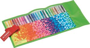 Stabilo Fasermaler Pen 68 Fan Edition Rollerset 25St in 25 Farben