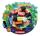 Stabilo Textmarker BOSS MINI Funnimals Bonbonglas 50 ST/5 Farben