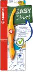 Stabilo Rollerball EASYoriginal gelb mit Refill rechts + name-tag