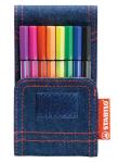 Stabilo Filzstift Pen 68 Mini Jeans Set 8 ST in 8 Farben