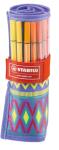 Stabilo Filzstift Pen 68 FESTIVAL SPIRIT Rollerset 25 ST/25 Farben lila/gelb