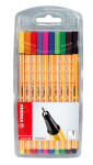 Stabilo Fineliner point 88 Etui 10 ST/10 Farben + 1 pointball