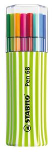 Stabilo Fasermaler Pen 68 Single pack apfelgrün 15ST/15 Farben