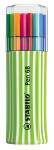 Stabilo Fasermaler Pen 68 Single pack apfelgrün 15ST/15 Farben