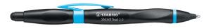 Stabilo Kugelschreiber SMARTball 2.0 L Schuber schwarz/cyan blau L - blau