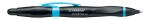 Stabilo Kugelschreiber SMARTball 2.0 L Schuber schwarz/cyan blau L - blau