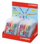 Stabilo Filzstift Cappi 168 Display Etuis 12 ST/12 Farben