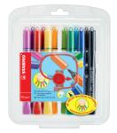 Stabilo Filzstift Cappi 168 Display Etuis 12 ST/12 Farben