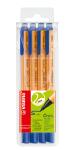 Stabilo Filzschreiber GREENpoint Etui 4 ST/1 Farbe blau