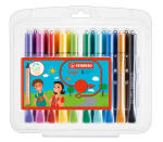 Stabilo Fasermaler Cappi 168 18 ST/18 Farben