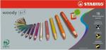 Stabilo Aquarellfarbstift woody 18St Kartonetui 18 ST/18...