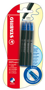 Stabilo Rollerball EASYoriginal refill blau Blister 6ST