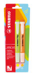 Stabilo Textmarker swing cool Blister 2 ST/2 Farben gelb/orange