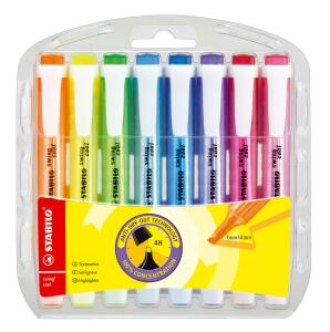 Stabilo Textmarker swing cool Etui 8 ST/8 Farben