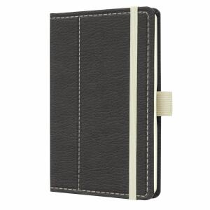 SIGEL C2558 Wochenkalender Conceptum 2025 - grey-white - 1 Jahr - 2 Seiten = 1 Woche - Hardcover - 80 g/m² - ca. A6 - grau/weiß - 176 Seiten - PEFC-zertifiziert